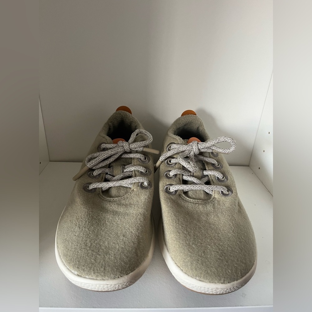 Allbirds Wool Mizzle Womens Cardamom Cream Sole Shoe Size 8 - Picture 2 of 7